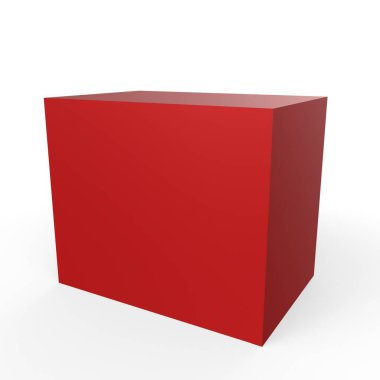 Modern mutfak dolabı arka planda izole