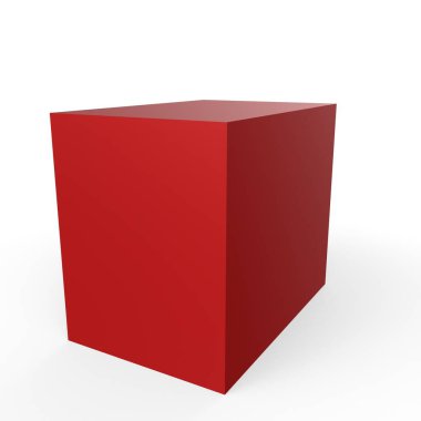 Modern mutfak dolabı arka planda izole