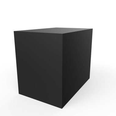 Modern mutfak dolabı arka planda izole