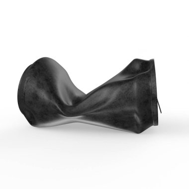 Arkaplanda teneke kutu izole