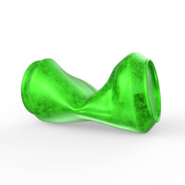 Arkaplanda teneke kutu izole