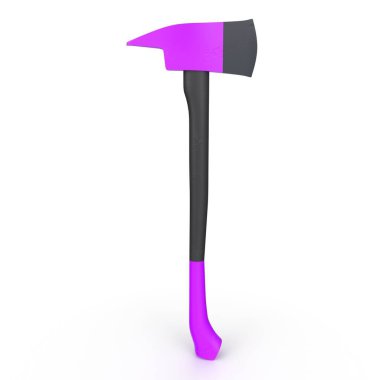 Arka planda izole edilmiş yangın baltası