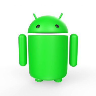 Android Robot arka planda izole edildi