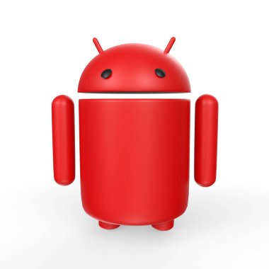 Android Robot arka planda izole edildi