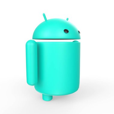 Android Robot arka planda izole edildi
