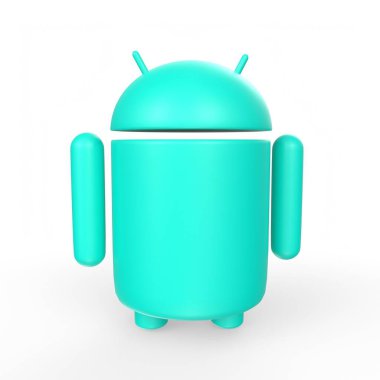 Android Robot arka planda izole edildi