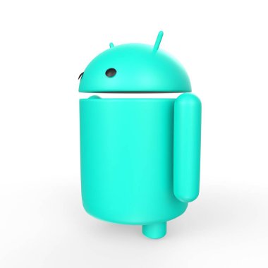 Android Robot arka planda izole edildi