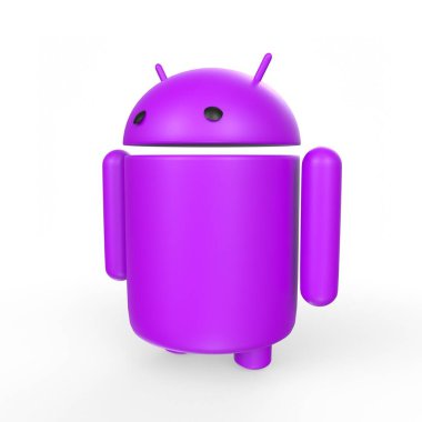 Android Robot arka planda izole edildi