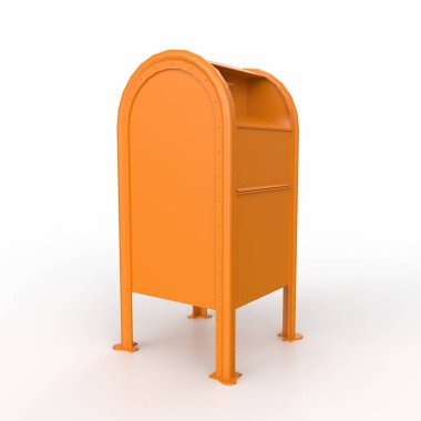 Posta kutusu arka planda izole edildi