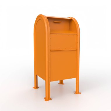 Posta kutusu arka planda izole edildi