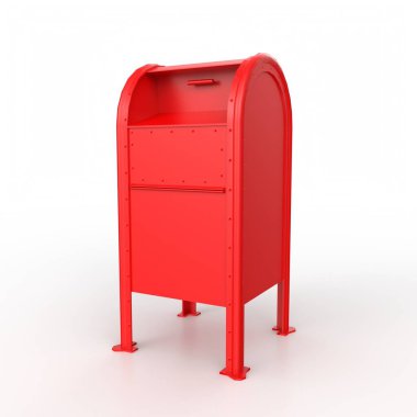 Posta kutusu arka planda izole edildi