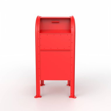 Posta kutusu arka planda izole edildi