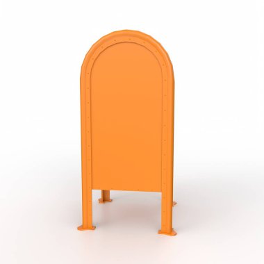 Posta kutusu arka planda izole edildi