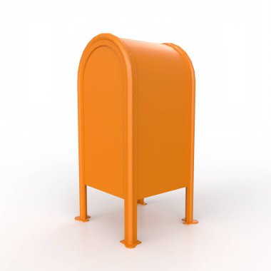 Posta kutusu arka planda izole edildi