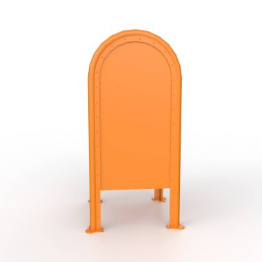 Posta kutusu arka planda izole edildi