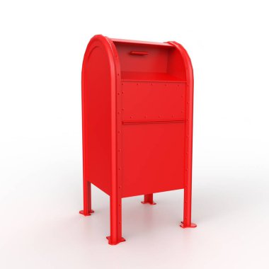 Posta kutusu arka planda izole edildi