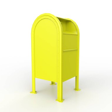 Posta kutusu arka planda izole edildi