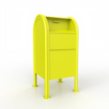 Posta kutusu arka planda izole edildi