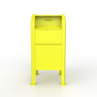 Posta kutusu arka planda izole edildi