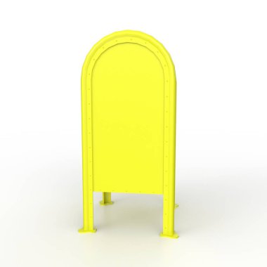 Posta kutusu arka planda izole edildi