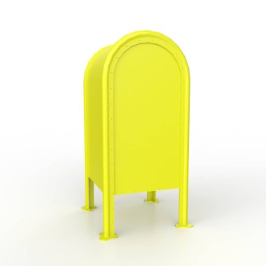 Posta kutusu arka planda izole edildi