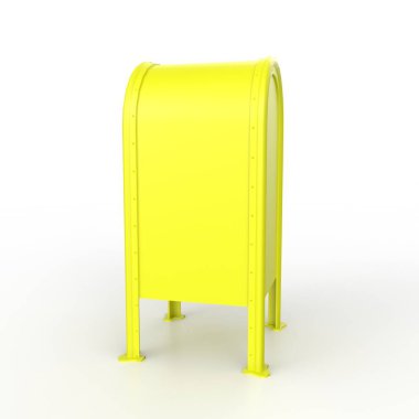 Posta kutusu arka planda izole edildi