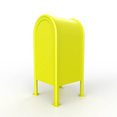 Posta kutusu arka planda izole edildi