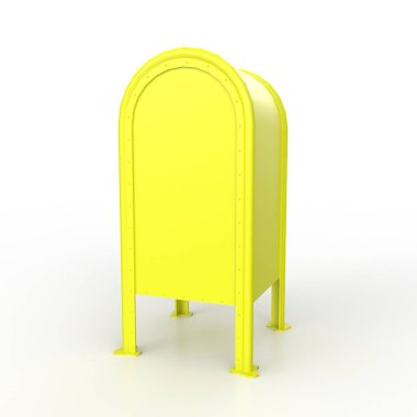 Posta kutusu arka planda izole edildi