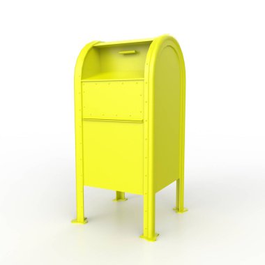 Posta kutusu arka planda izole edildi