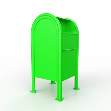 Posta kutusu arka planda izole edildi