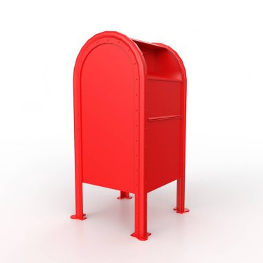 Posta kutusu arka planda izole edildi