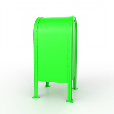 Posta kutusu arka planda izole edildi