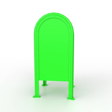 Posta kutusu arka planda izole edildi