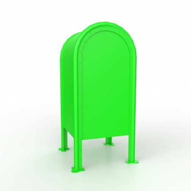 Posta kutusu arka planda izole edildi