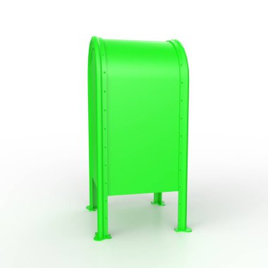 Posta kutusu arka planda izole edildi