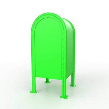 Posta kutusu arka planda izole edildi