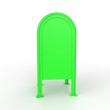 Posta kutusu arka planda izole edildi