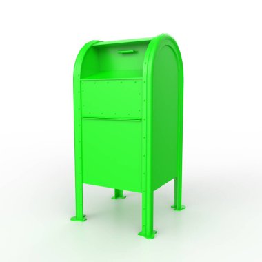 Posta kutusu arka planda izole edildi