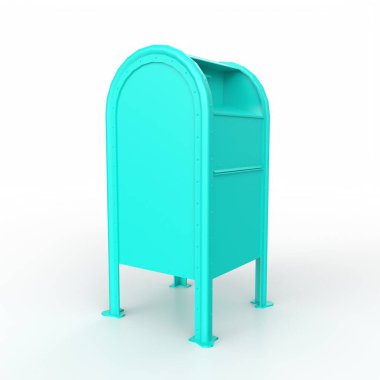 Posta kutusu arka planda izole edildi