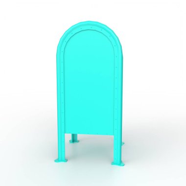 Posta kutusu arka planda izole edildi