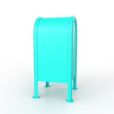 Posta kutusu arka planda izole edildi