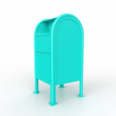 Posta kutusu arka planda izole edildi