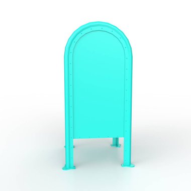 Posta kutusu arka planda izole edildi