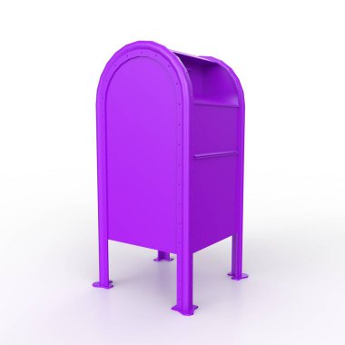 Posta kutusu arka planda izole edildi