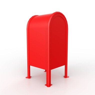 Posta kutusu arka planda izole edildi