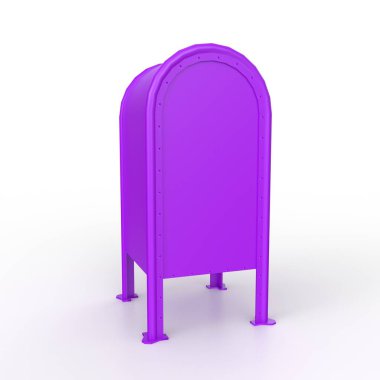 Posta kutusu arka planda izole edildi