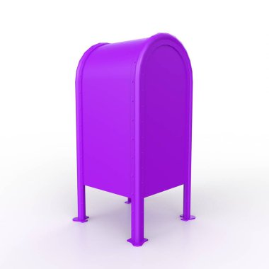 Posta kutusu arka planda izole edildi