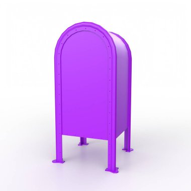 Posta kutusu arka planda izole edildi