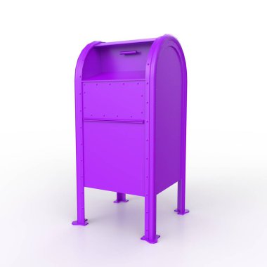 Posta kutusu arka planda izole edildi