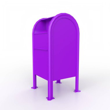 Posta kutusu arka planda izole edildi